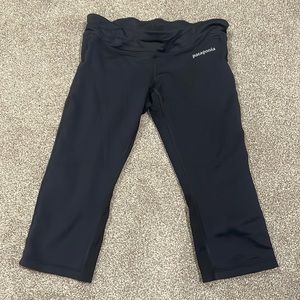 Patagonia Athletic Biker Shorts Black Small